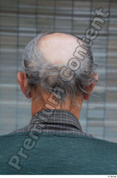Head Hair Man White Casual Bald Street photo references